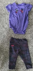 Under armour girl 9 month outfit